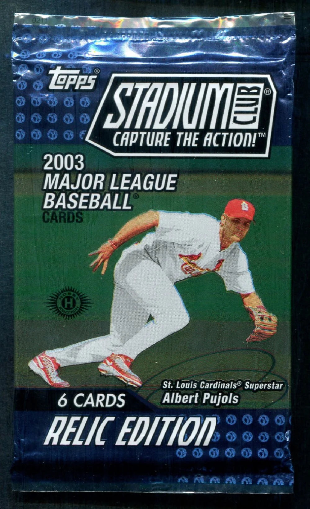 2003 Topps Stadium Club Baseball Unopened Relic Edition 24 Pack Box