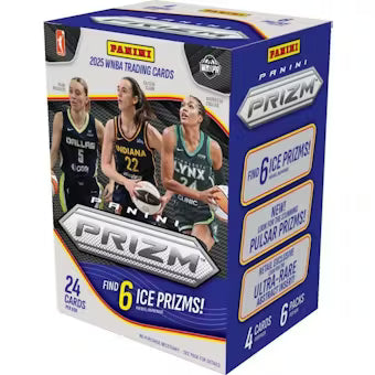 2025 Panini Prizm WNBA Basketball 6-Pack Blaster Box (Ice Prizms!)