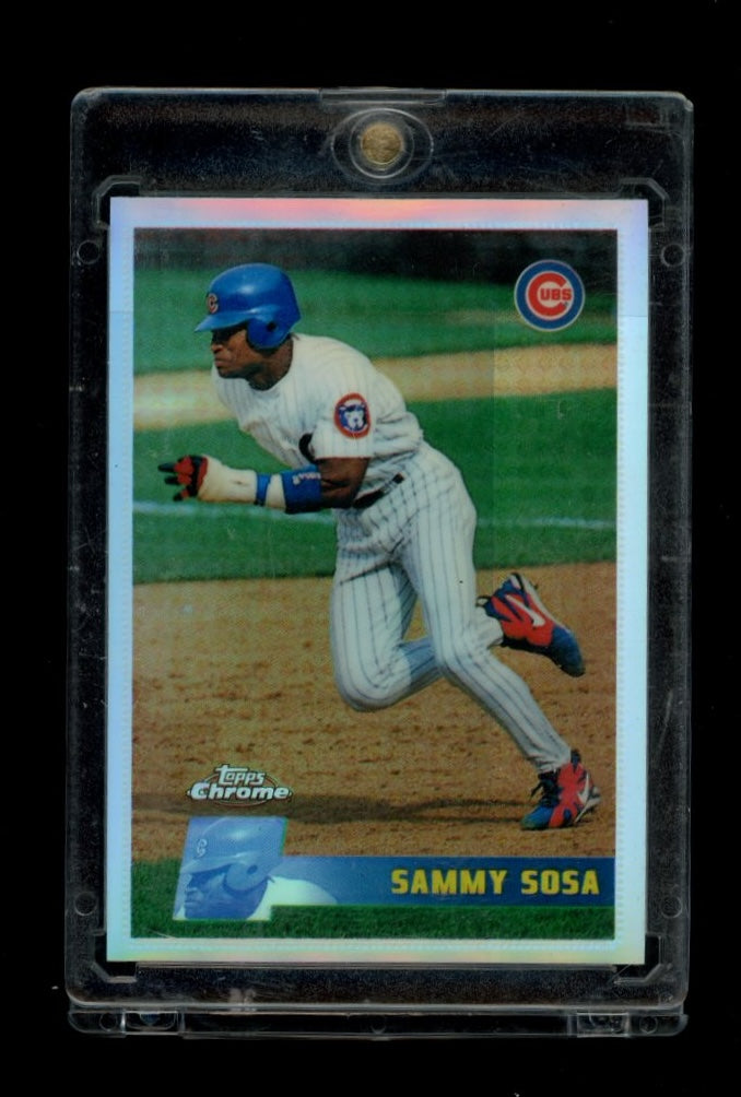 1996 Topps Chrome #99 Sammy Sosa Refractors