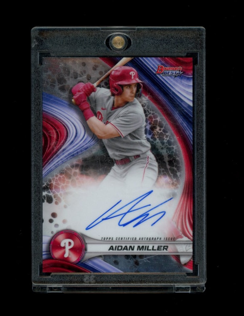 2024 Bowman's Best #B24-AM Aidan Miller Best of 2024 Autographs