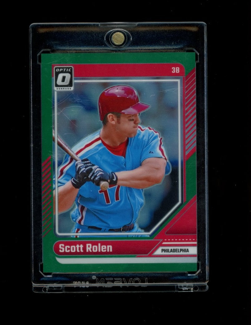 2024 Donruss #12 Scott Rolen Optic Green Prizms #/5