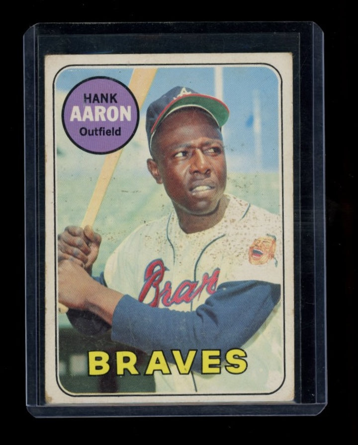 1969 Topps #100 Hank Aaron