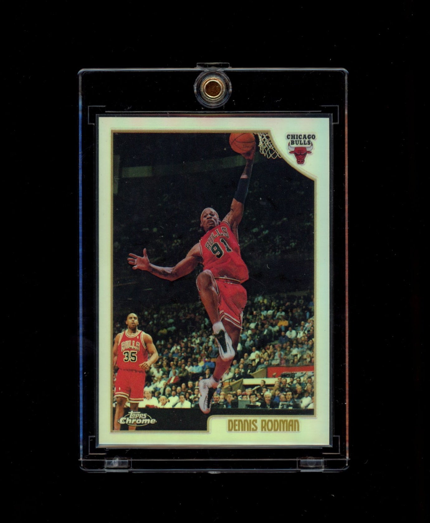 1998-99 Topps Chrome #109 Dennis Rodman Refractors