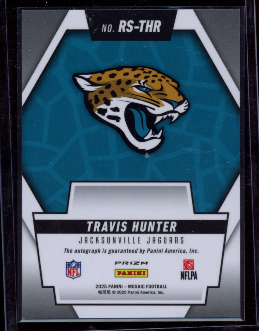 2025 Panini Mosaic - Rookie Scripts #RS-THR Travis Hunter