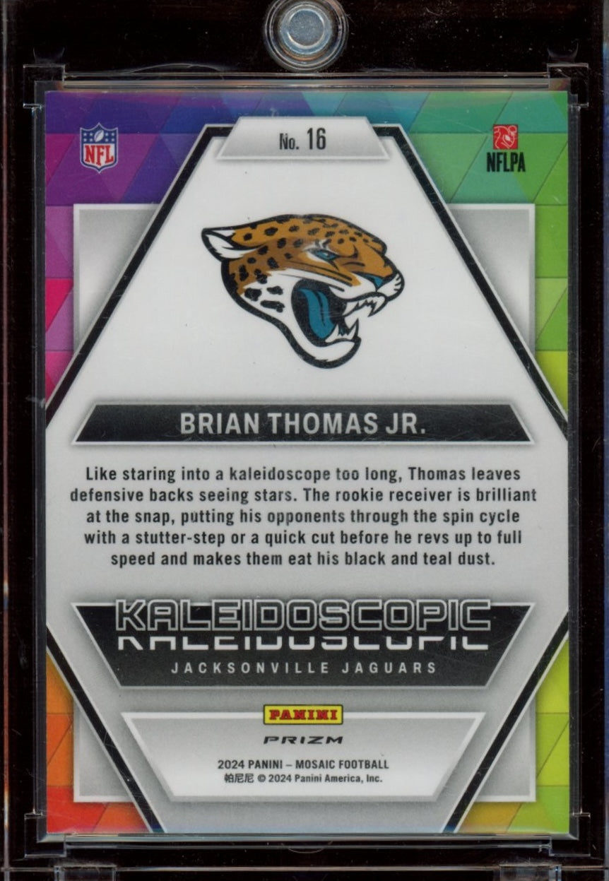 2024 Panini Mosaic #16 Brian Thomas Jr. Kaleidoscopic