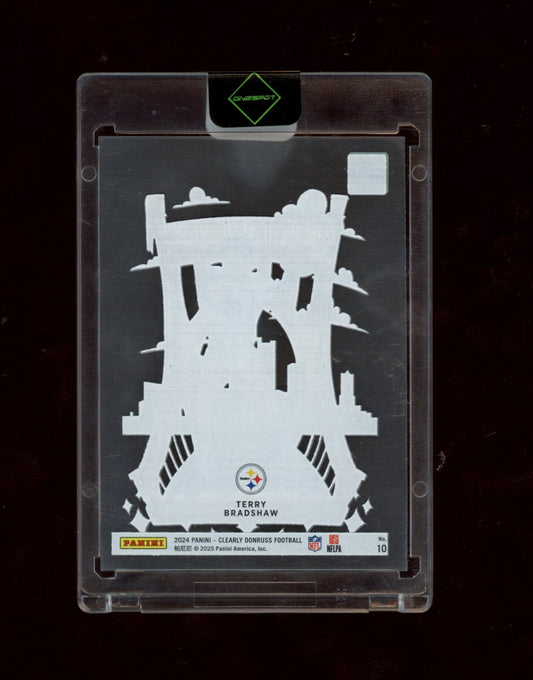 2024 Clearly Donruss #10 Terry Bradshaw Downtown
