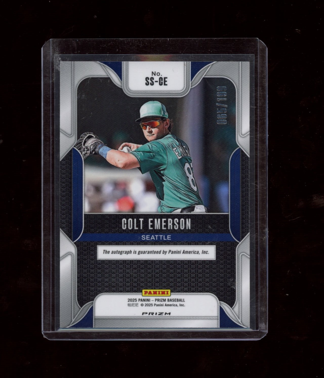 2024 Panini Prizm #SS-CE Colt Emerson Sensational Signatures