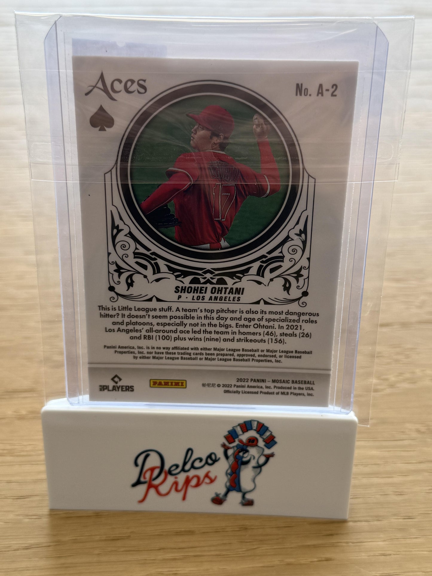 2022 Panini Mosaic #A-2 Shohei Ohtani Aces