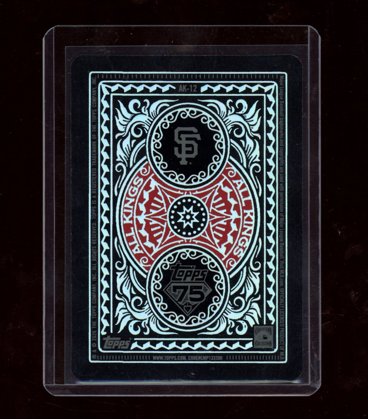 2026 Topps #AK-12 Barry Bonds All Kings