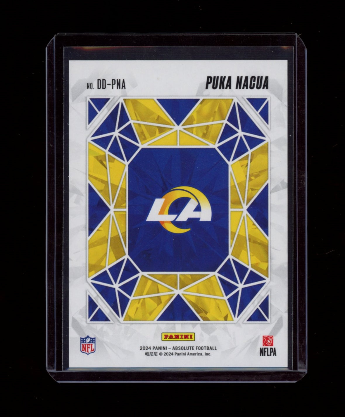 2024 Panini Absolute #DD-PNA Puka Nacua Draft Diamonds Gold /10