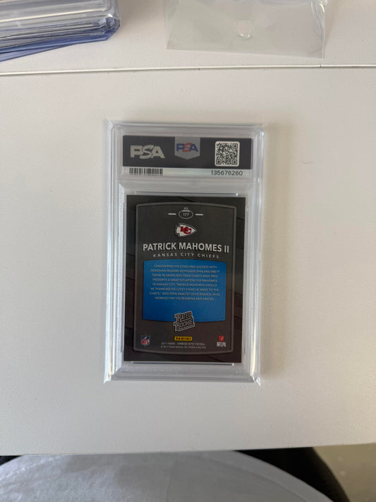 2017 Donruss Optic #177 Patrick Mahomes II