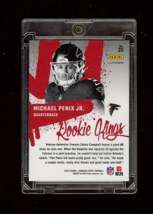 2024 Donruss Optic #20 Michael Penix Jr. Rookie Kings
