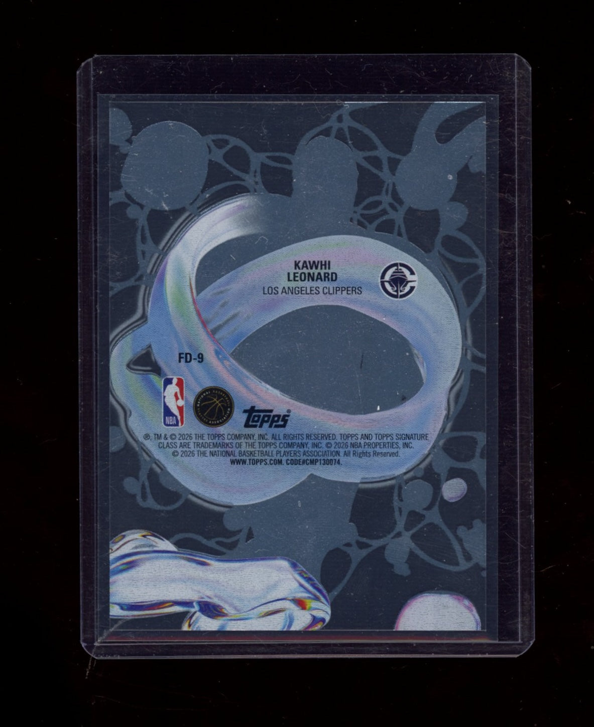 2025-26 Topps Signature Class #FD-9 Kawhi Leonard Fluidity