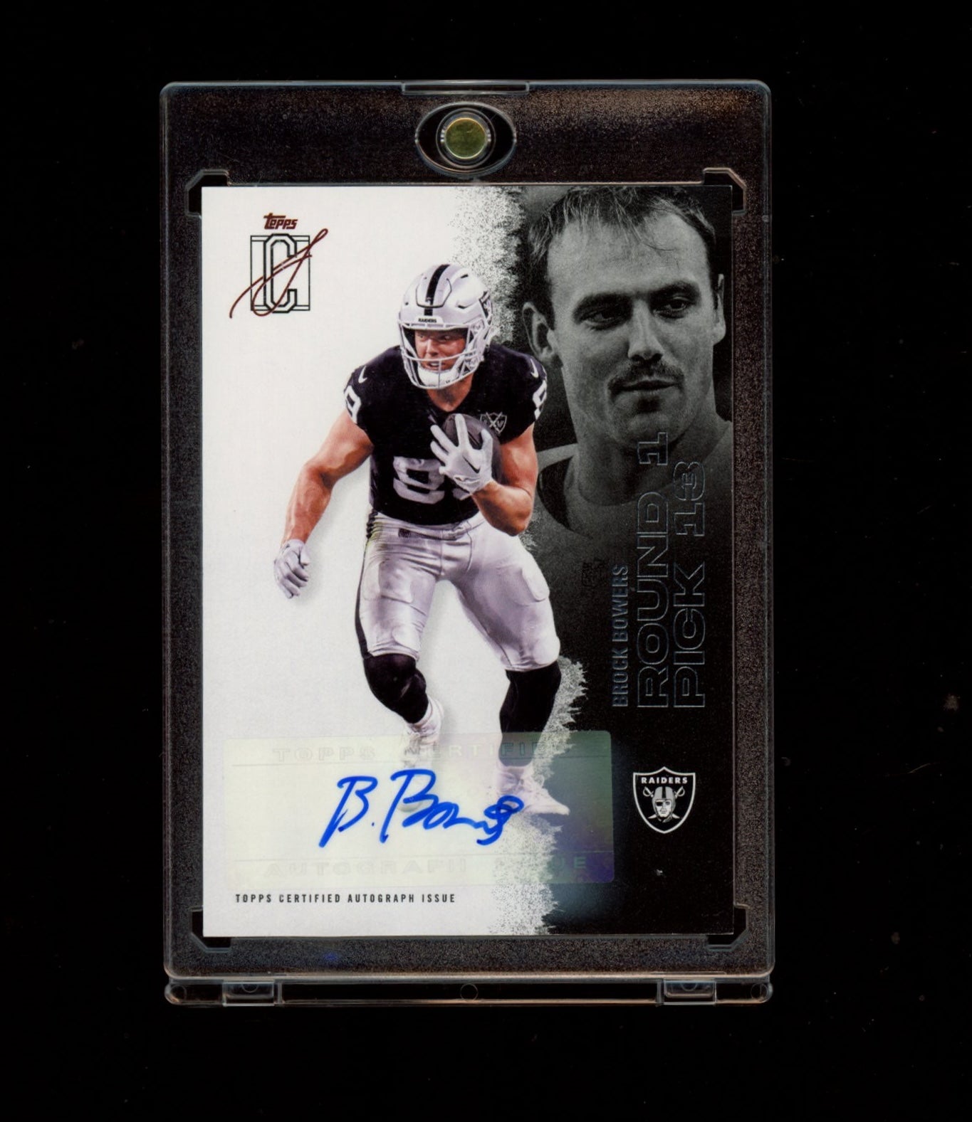 2025 Topps Signature Class #34 Brock Bowers Auto