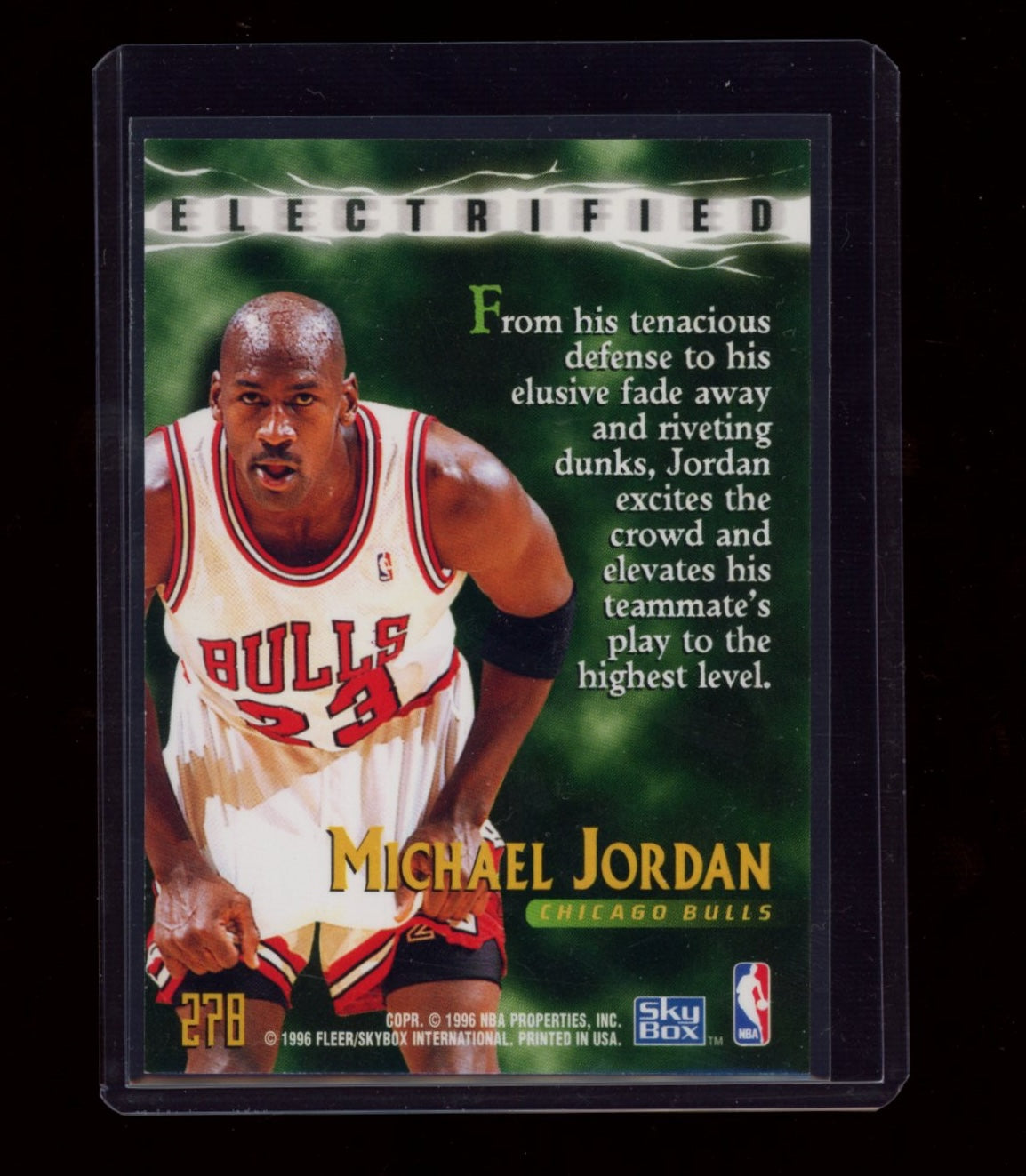 1995-96 SkyBox Premium #278 Michael Jordan