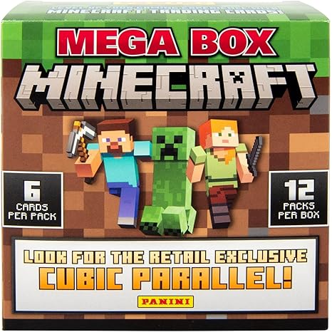2024 Panini Minecraft Trading Cards Mega Box