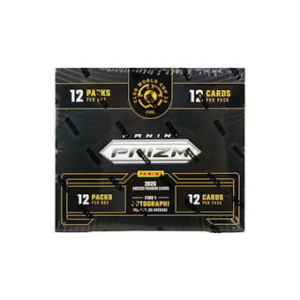 2025 Panini Prizm FIFA Club World Cup Soccer Hobby Box