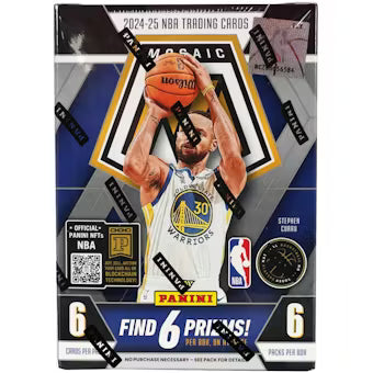 2024/25 Panini Mosaic Basketball 6-Pack Blaster Box