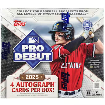 2025 Topps Pro Debut Baseball Hobby Jumbo Box