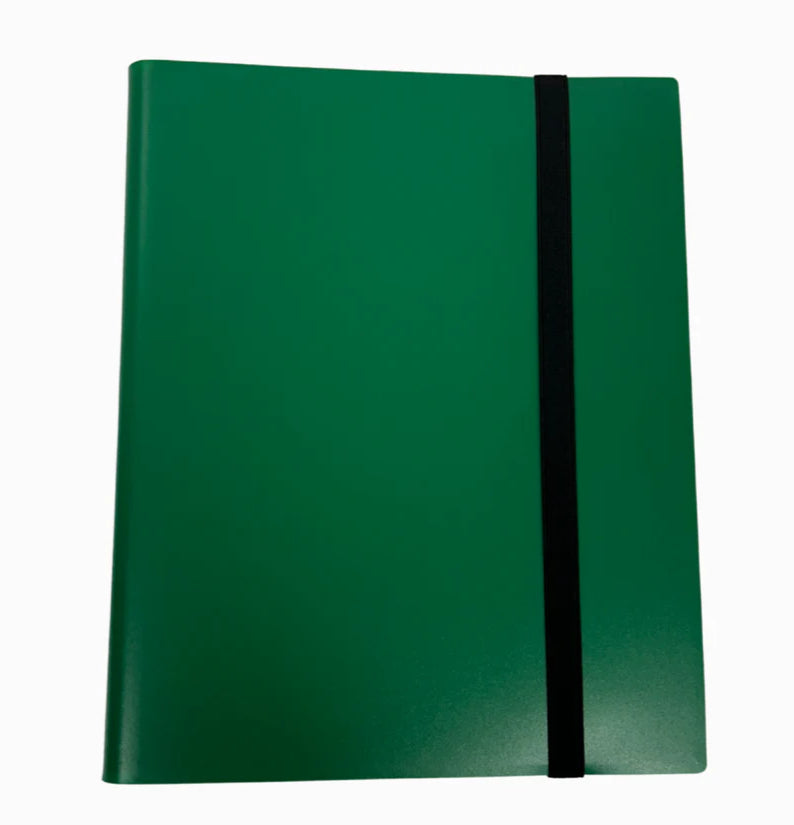 9 Pocket Card Binder 360ct Green