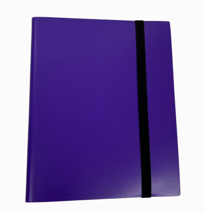 9 Pocket Card Binder 360ct Purple