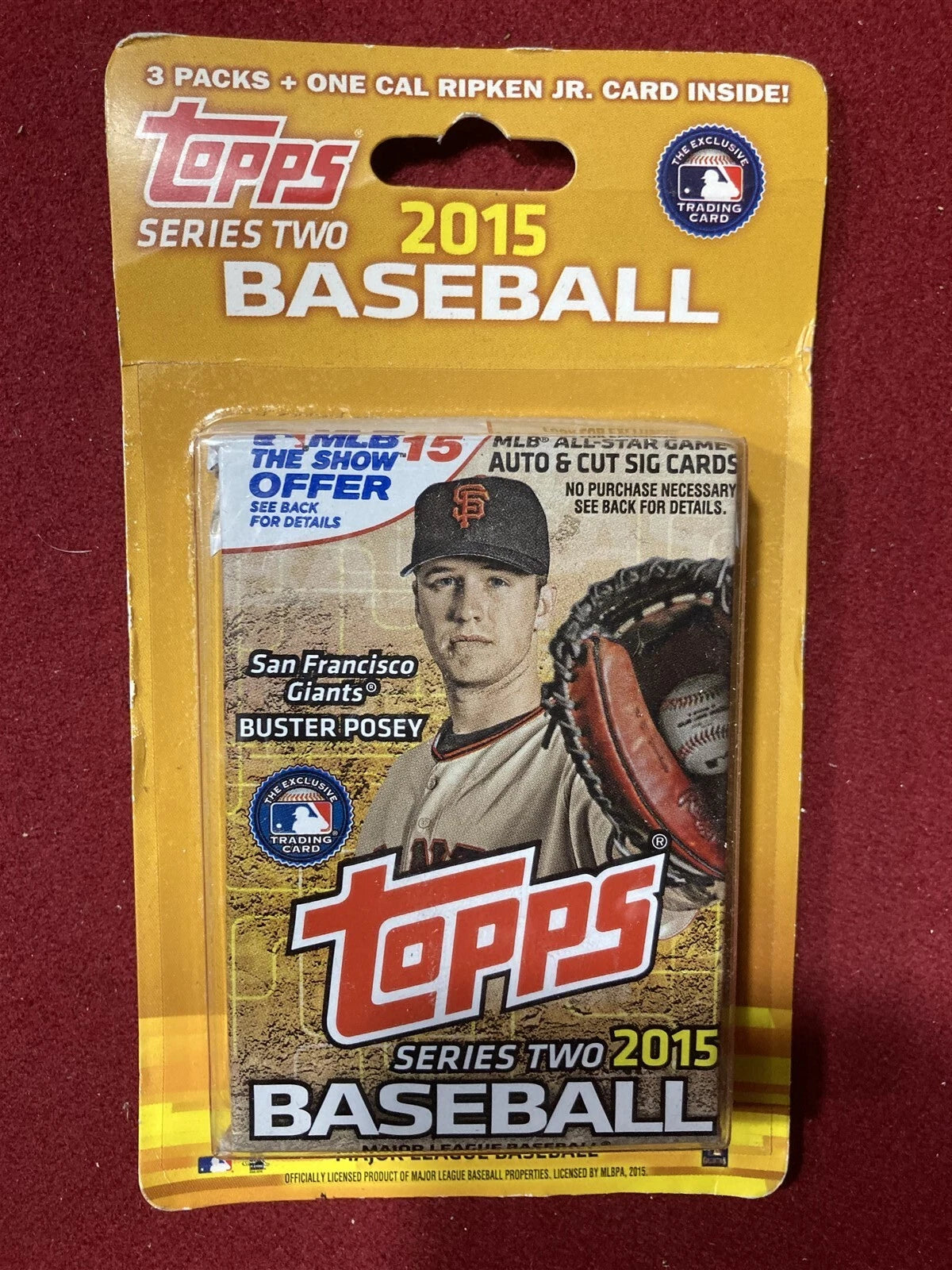 2015 Topps Series 2 Baseball Pack