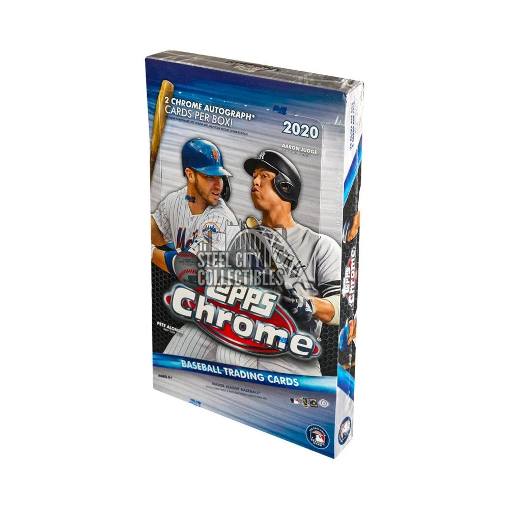 2020 Topps Chrome Baseball Hobby Box
