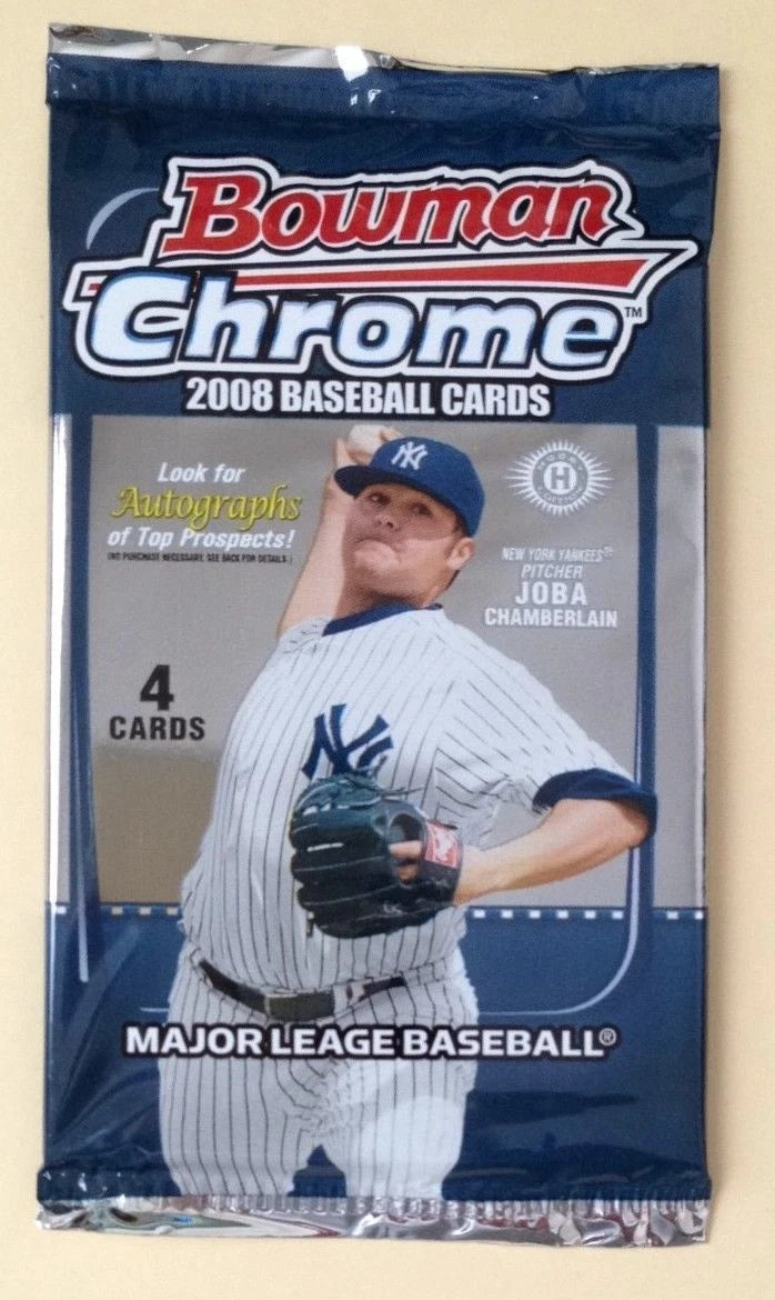 2008 Bowman Chrome HOBBY Pack