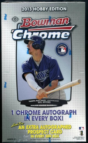 2013 Bowman Chrome Baseball Hobby Box