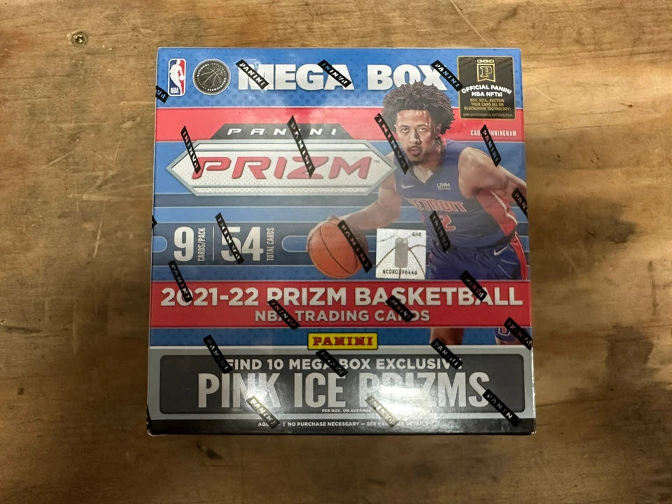 2021-22 Panini Prizm Basketball Factory Sealed Mega Box