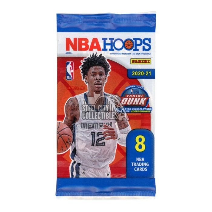 2020-21 Panini Hoops Basketball Retail Pack