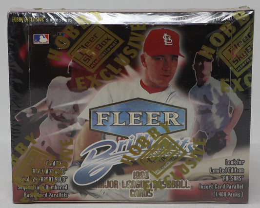 1999 Fleer Brilliants Baseball Box (Hobby) (24/5)