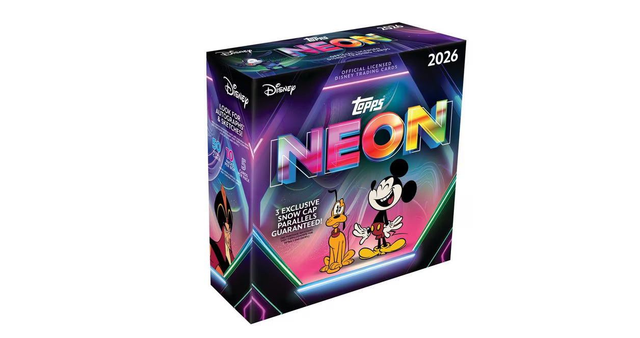 2026 Topps Disney Neon Mega Box