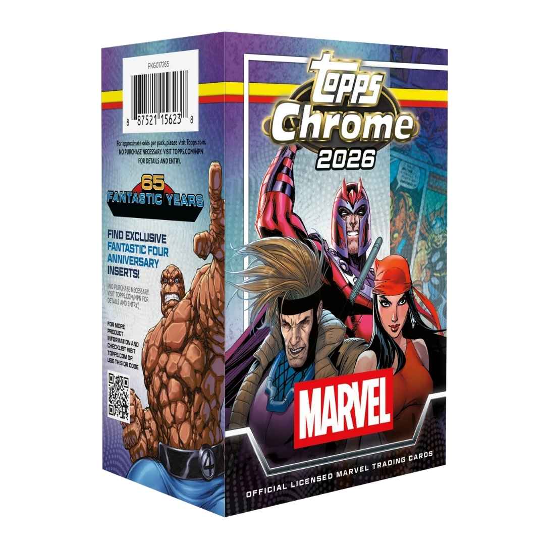 2026 Topps Marvel Comics Chrome Blaster Box
