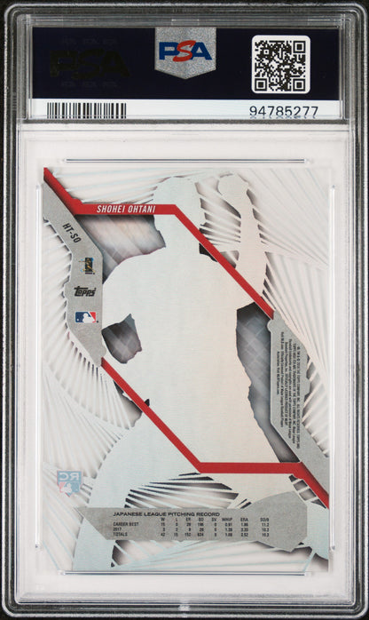 2018 Topps High Tek #HT-SO Shohei Ohtani PSA 10