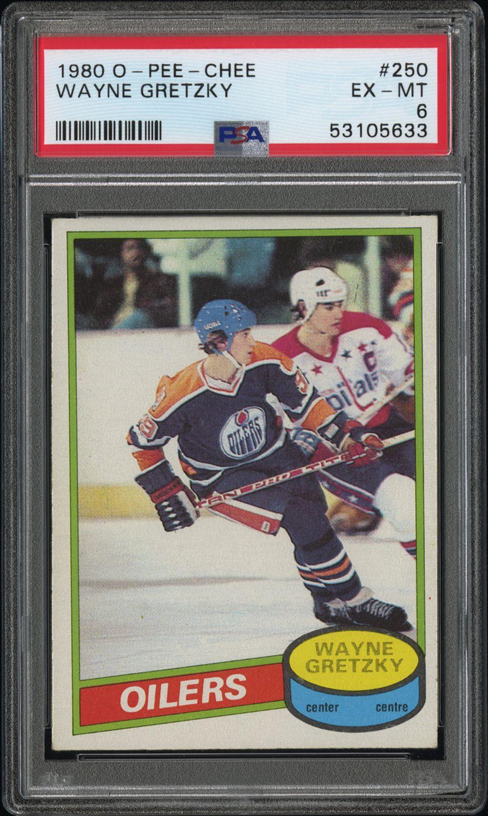 1980 O-Pee-Chee #250 Wayne Gretzky PSA 6