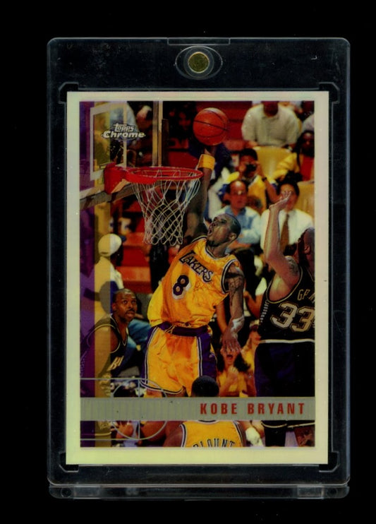 1997-98 Topps Chrome #171 Kobe Bryant Refractors