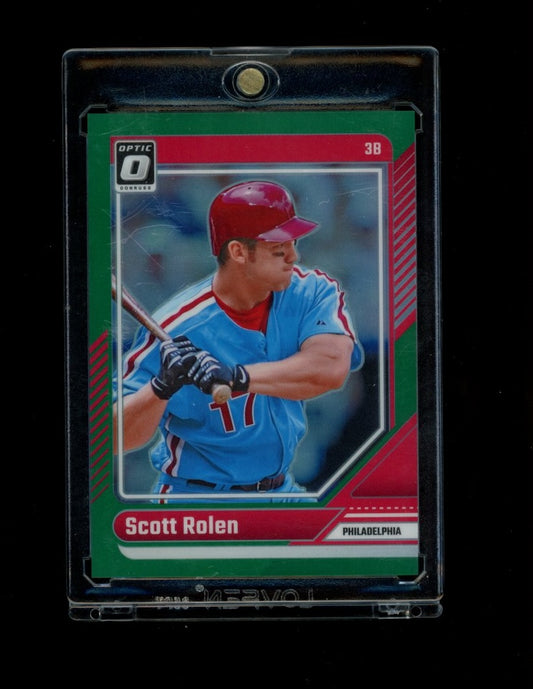 2024 Donruss #12 Scott Rolen Optic Green Prizms #/5