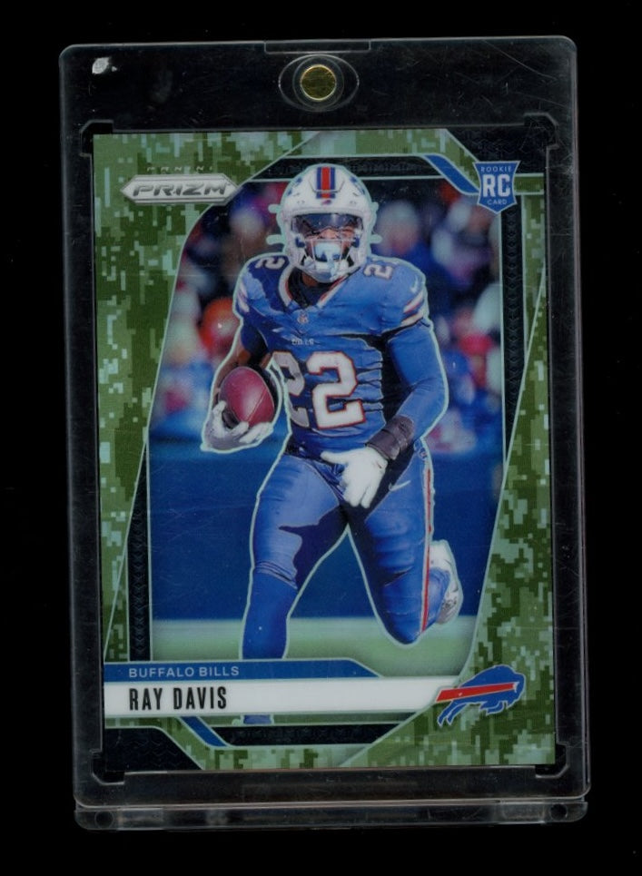 2024 Panini Prizm #382 Ray Davis Forest Camo #/15