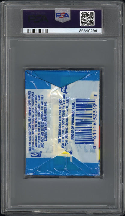 1992 Topps Basketball Cello Pack Cello Pack-Ser.2 Shaquille O'Neal-Top PSA 10