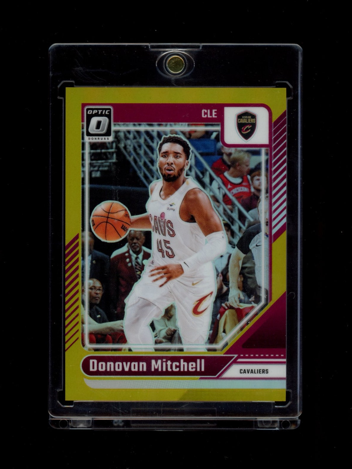 2024-25 Donruss Optic #91 Donovan Mitchell Gold #/10