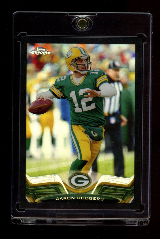 2013 Topps Chrome #150 Aaron Rodgers Black Refractors #/299