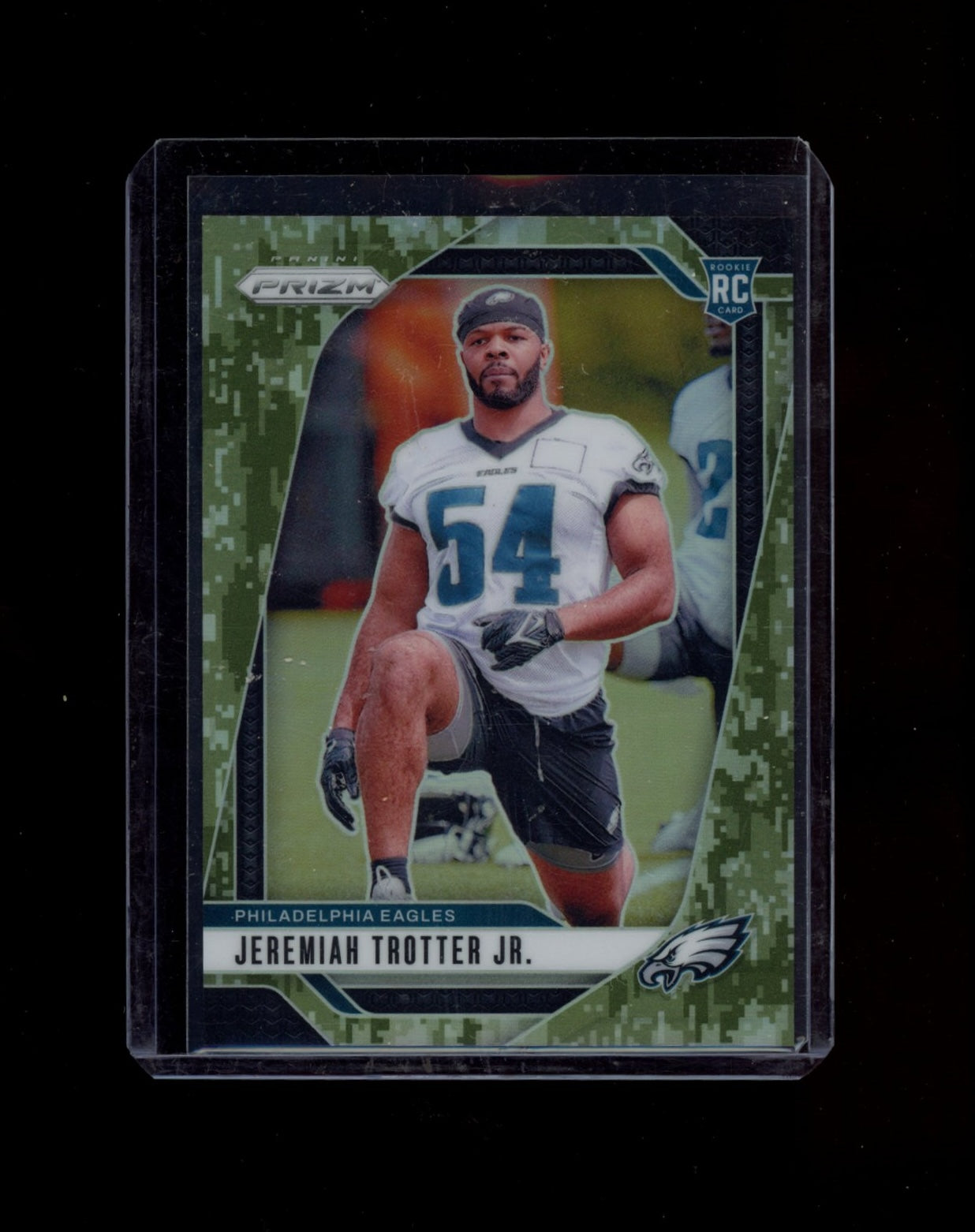 2024 Panini Prizm #349 Jeremiah Trotter Jr. Forest Camo #/15