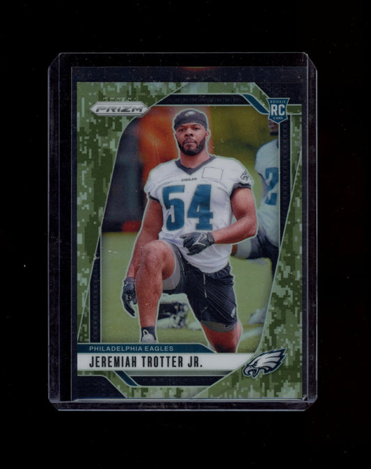 2024 Panini Prizm #349 Jeremiah Trotter Jr. Forest Camo #/15
