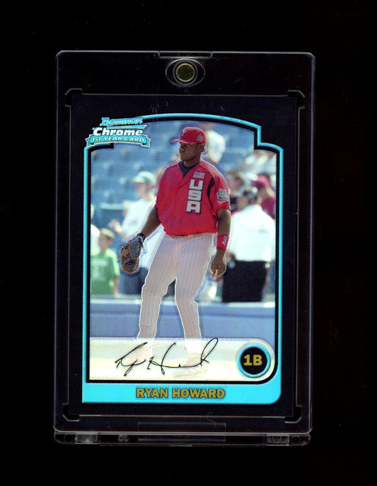 2003 Bowman Draft Picks & Prospects #BDP138 Ryan Howard Chrome Refractors