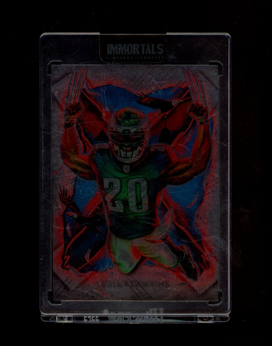 Immortal Moments Custom Art Card Brian Dawkins by Jordan Spector