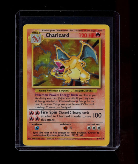 Base Set #004/102 Charizard