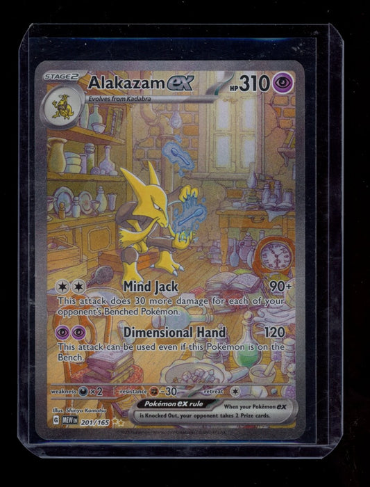 SV: Scarlet & Violet 151 #201/165 Alakazam ex