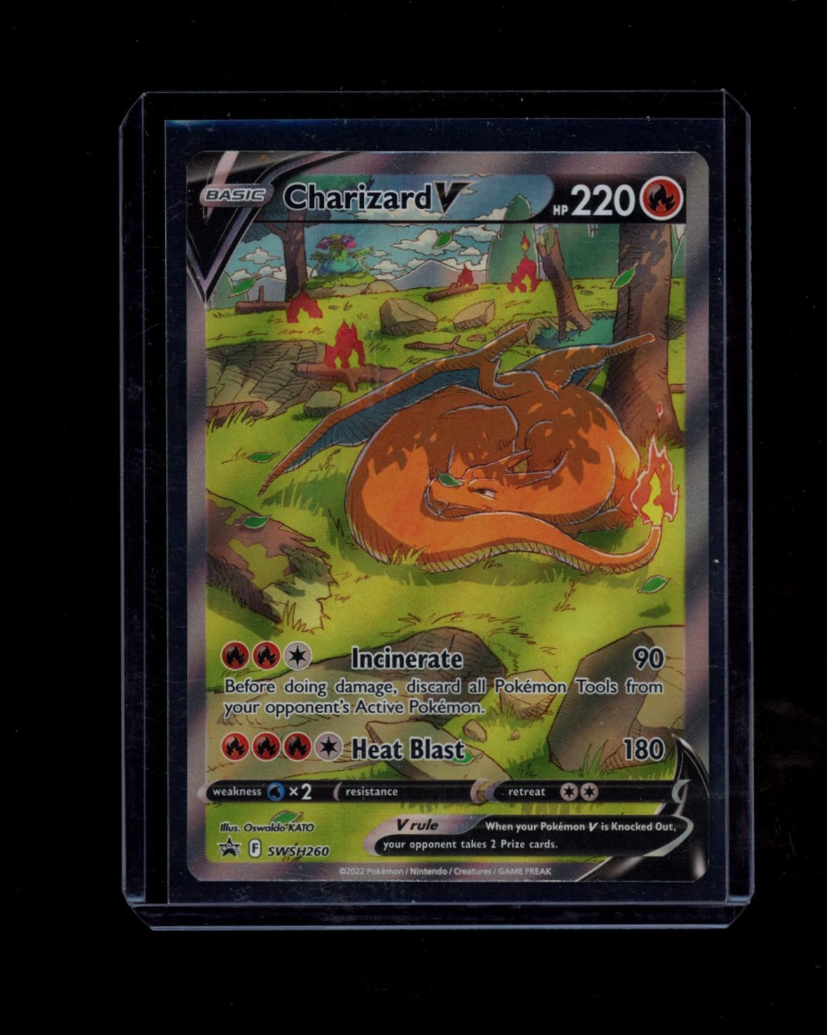 SWSH: Sword & Shield Promo Cards #SWSH260 Charizard V