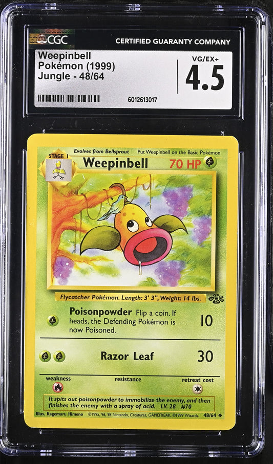 1999 Jungle #48/64 Weepinbell CGC 4.5
